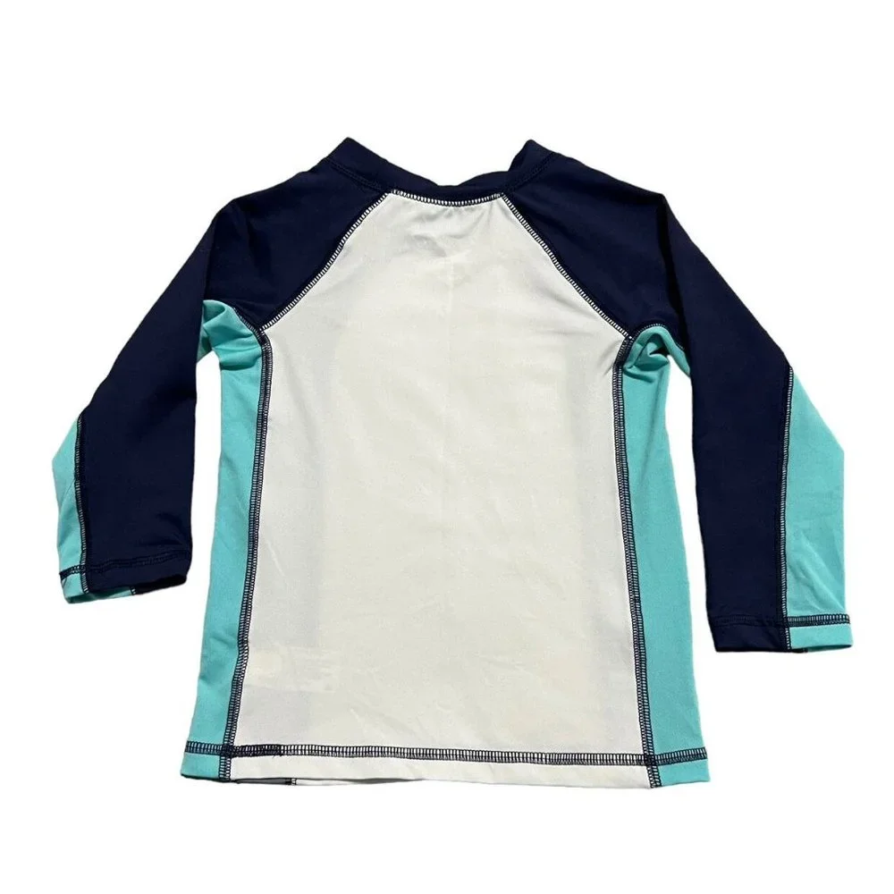 Cat & Jack 2T Long Sleeved Rashguard Swim Shirt